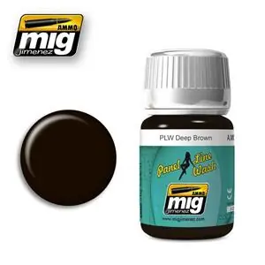 AMMO OF MIG Lavaggio per pannellatura DEEP BROWN Must-Have