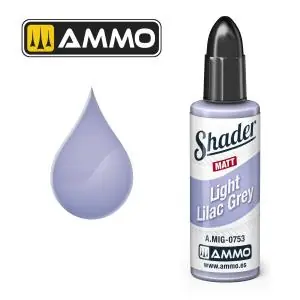 Compra Online AMMO of MIG MATT SHADER Light Lilac Grey 10mL