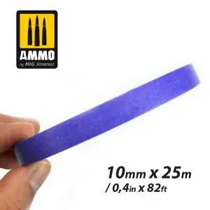 Offerta Lampo AMMO OF MIG Nastro per mascheratura in velluto Softouch n.3 (10mm x 25M)