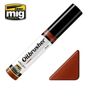 Vendita Finale AMMO OF MIG OILBRUSHER colore RUGGINE (colore ad olio pre-diluito con pennello applicatore nel tappo)