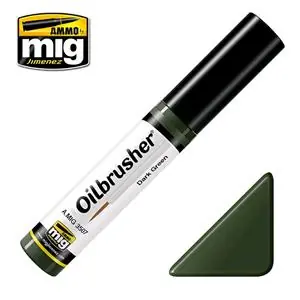 A Buon Prezzo AMMO OF MIG OILBRUSHER colore VERDE SCURO (colore ad olio pre-diluito con pennello applicatore nel tappo)