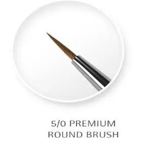 Acquista Ora AMMO OF MIG Pennello 5/0 PREMIUM MARTA KOLINSKY a punta tonda