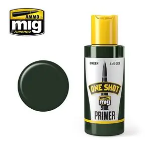 AMMO OF MIG PRIMER VERDE ONE SHOT 60ml Offerta Limitata