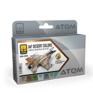Acquista Ora AMMO of MIG Set colori ATOM IAF Desert (6 colori per set)