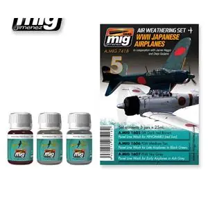 Popolare AMMO OF MIG set invecchiamento AEREI GIAPPONESI WWII