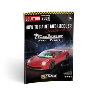 Offerta Limitata AMMO OF MIG SOLUTION BOOK 24 - How to Paint and Lacquer Scale Cars - Libro con copertina morbida 47 pagine. inglese