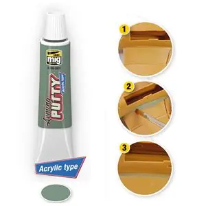 Promozione Esclusiva AMMO OF MIG stucco acrilico per modellismo Arming - 20ml