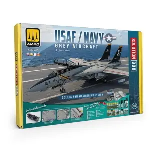 Ammo of MIG USAF / US NAVY Grey Aircraft - SOLUTION BOX 36 Prezzo Basso