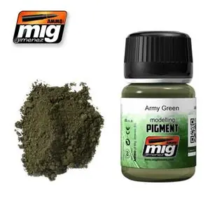 Vendita Finale AMMO OF MIG VERDE ESERCITO (PIGMENTO)