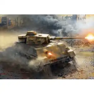 AMUSING HOBBY 1/35; Panzer IV Ausf.H Krupp Entwurf W1466 Prezzo Di Fabbrica