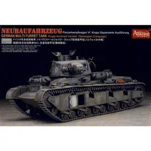 Amusing Hobby 1 35 Neubaufahrzeug Krupp Version Ultimissimo Modello