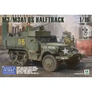 A Buon Prezzo ANDYS HHQ 1/16; M3/M3A1 U.S. Halftrack 2 in 1