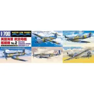 AOSHIMA 1 700 British Carrier-borne Aircraft 1/700 Offerta