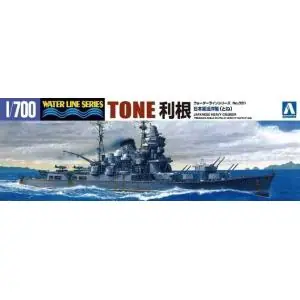 AOSHIMA 1 700 IJN Heavy Cruiser Tone Spedito Oggi