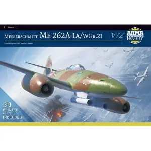 ARMA HOBBY 1 72 Messerschmitt Me-262A-1a / WGr.21 Offerta Speciale