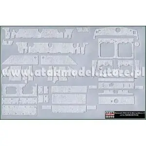 ATAK 1 35 Zimmerit für StuH & StuG III G Alkett Takom Blitz Pagamento Sicuro