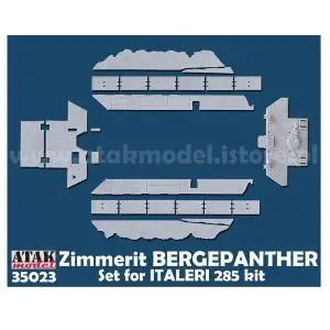 Miglior Prezzo ATAK 1 35; Zimmerit per Bergepanther - Italeri