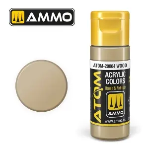 ATOM by Ammo of Mig COLOR Wood , pittura acrilica da 20ml Ultime Pezzi
