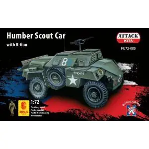 ATTACK 1 72; Humber Scout Car with K-Gun + Bonus Parts Consegna Rapida