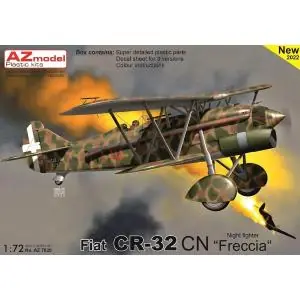 AZ MODEL 1/72; Fiat CR-32 CN ‘Night Fighter‘ (3x camo) Compra Adesso