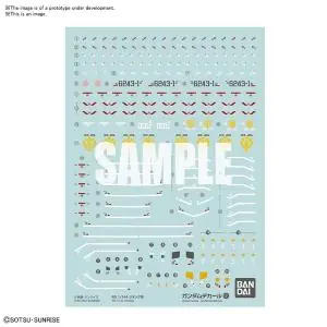Ultime Pezzi BANDAI GUNDAM DECAL 131 RG ZEONG 1/144