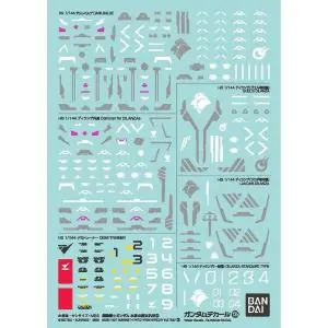 BANDAI Gundam Decal 135 Witch From Merc Multi 3 Promozione