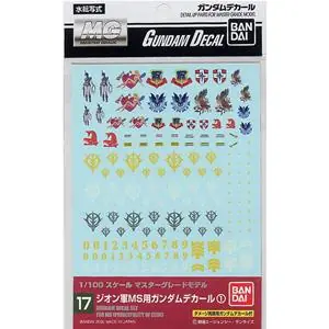 Compra Adesso BANDAI GUNDAM DECAL 17 MG MULTI ZEON