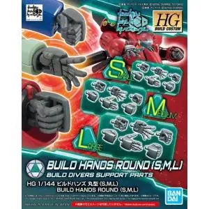 BANDAI HG Build Hands (Round) L,M,S "Gundam Build Divers" Prezzo Basso