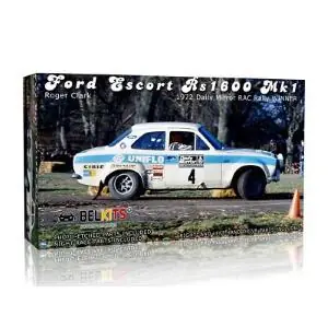 Consegna Rapida Belkits 1 24 Ford Escort Mk.1 Clark RAC Winner 1972