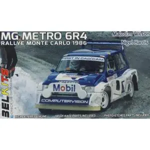 Belkits 1 24 MG Metro 6R4 - Rallye Monte Carlo 1986 Nuova Collezione