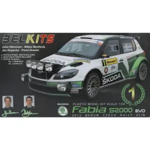 Prezzo Di Fabbrica Belkits 1 24 SKODA Fabia S2000 EVO 2012 BARUM CZECH RALLY ZLIN