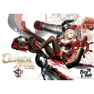 BORDER MODEL 1/12; Pirate Captain Queen Anne Solo Oggi
