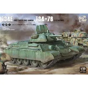 Bestseller BORDER MODEL 1/35; T-34 screened (type 1) e T-3476