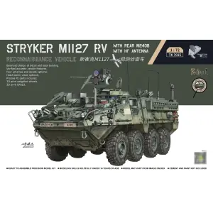 A Buon Prezzo BORDER MODEL 1/72; Stryker M1127 RV (2in1) Reconnaissance Vehicle con Rear m24OB, con IF Antenna
