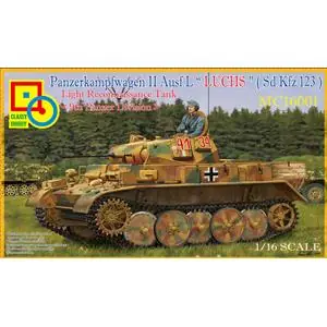 CLASSY HOBBY 1/16 Panzerkampfwagen II Ausf.L "Luchs" (Sdkfz.123) Light Reconnaissance Tank, 9th Panzer Division Vendita Finale