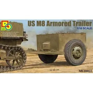 Spedizione Espresso CLASSY HOBBY 1/16; US M8 Armored Trailer
