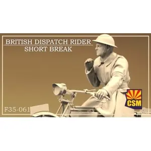 Offerta Del Giorno Copper State Models 1/35 British Dispatch Rider on a short break