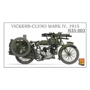 Di Tendenza Copper State Models 1/35 Vickers-Clyno Mark IV, 1915