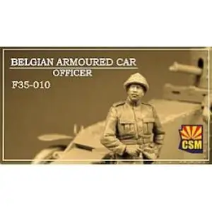 Professionale Copper State Models 1/35; Belgian Armoured Car Officer