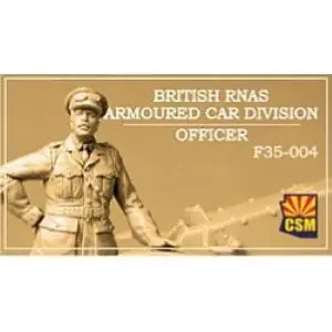 Sconto Copper State Models 1/35; British RNAS Armoured Car Division Officer