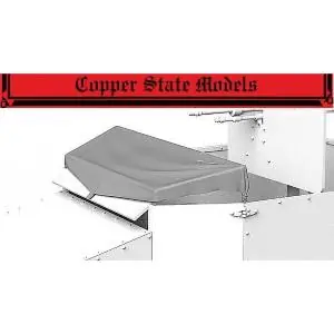 Copper State Models 1/35; Fabric Canopy for French Armored Car Modele 1914 Ultime Pezzi