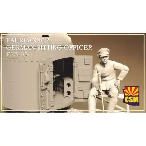 Copper State Models 1/35; Fahrpanzer german sitting officer Occasione Imperdibile