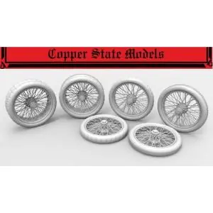 Nuovo Arrivo Copper State Models 1/35; Lanchester Wire wheels