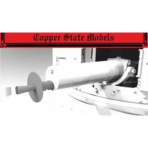Professionale Copper State Models 1/35; MG08 Muzzle boosters, w/ Flash Disk