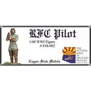 A Buon Prezzo Copper State Models 1/48; RFC Pilot