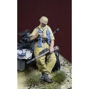 Promo Stagionale D-DAY miniatures 1 35; Fallschirmjäger Sniper at Rest, Italy-Nord Africa