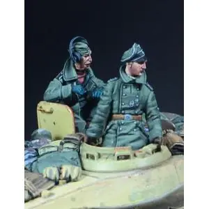 Darius Miniatures 1 35 German Tiger II Crew Vendita Finale