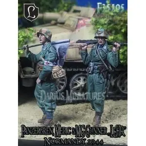 Occasione Imperdibile Darius Miniatures 1 35; Medic & MG42 Gunner Panzergrenadier "Lehr"