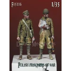 Professionale Darius Miniatures 1 35; Polish Prisoners, Campaign September 1939