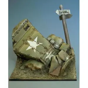 Vendita Finale Darius Miniatures 1 35; Scenerie 14 - WWII - M3 Halftrack Front&Str.schild